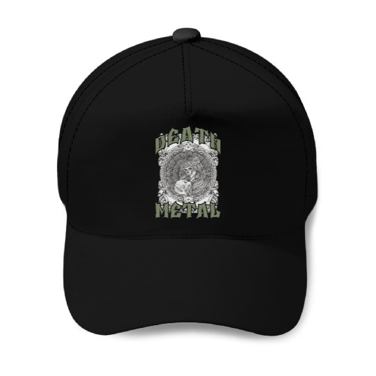 Goth Rock Satan Festivals Death Metal Baseball Caps
