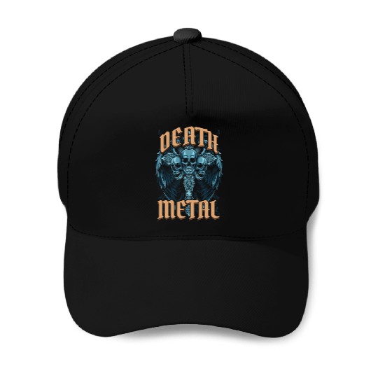 Goth Rock Satan Festivals Death Metal Baseball Caps