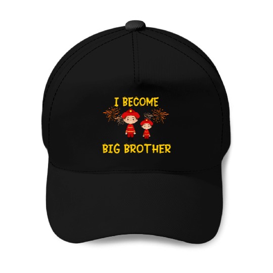 Big brother fire truck fireman 2023 Baseball Caps