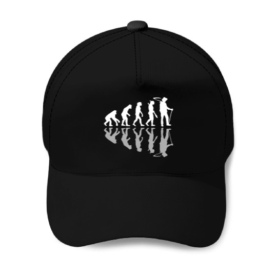 Human Evolution Farmer Farming Farm Lover Baseball Caps
