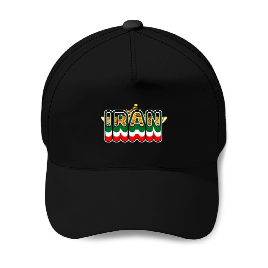 Iran Lion Sun Farvahar Baseball Caps