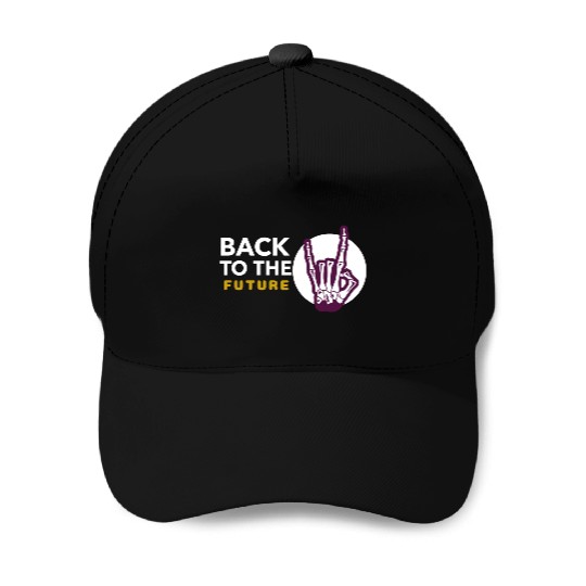 Back to the future Baseball Caps