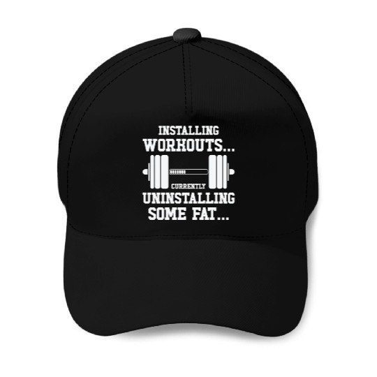 Installing Workout Gym Lover Exercise Baseball Caps