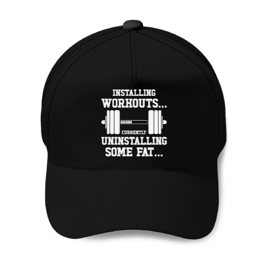 Installing Workout Gym Lover Exercise Baseball Caps