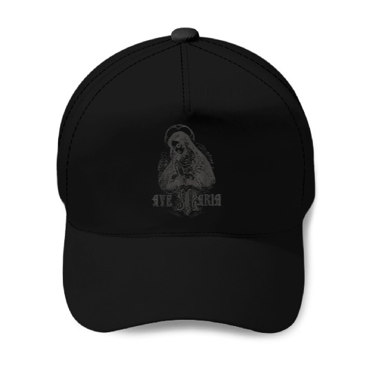 Ave Maria Schubert Latin Mass Blessed Mother Hail Baseball Caps