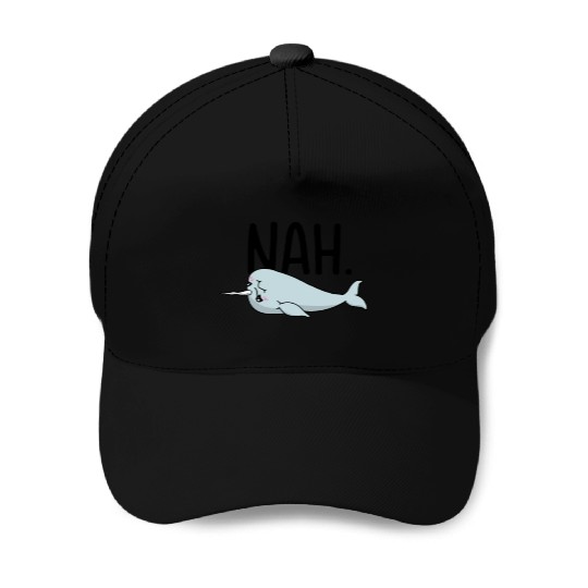 Procrastinating Narwhal Lover Aquatic Animals Baseball Caps