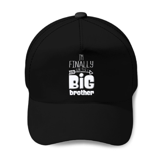 Big Brother Finally Big Bro Gamer Promoted Son Baseball Caps