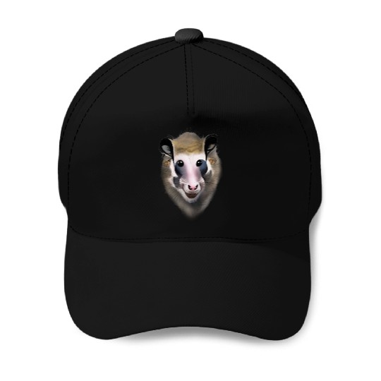Opossum Baseball Caps