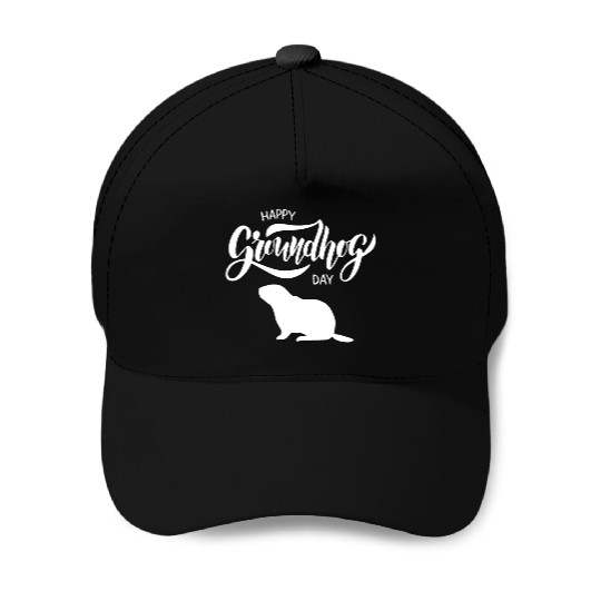 Happy Groundhog Day Baseball Caps Funny Groundhog