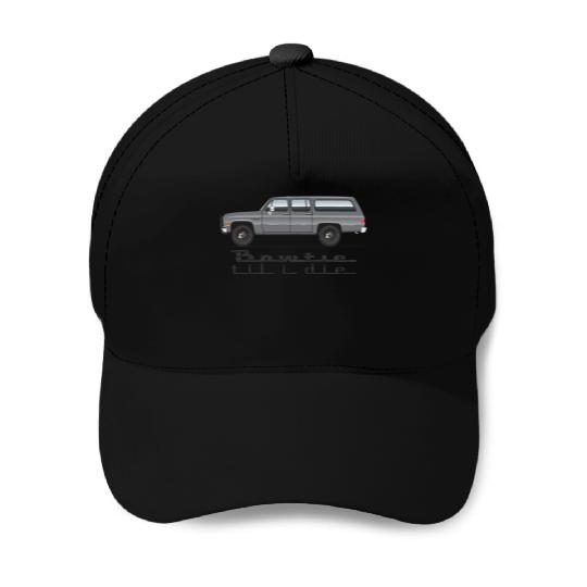 BOWTIE Charcoal Baseball Caps