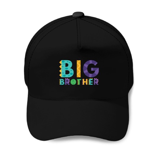 Big Brother Boy Dino Lover Baseball Caps