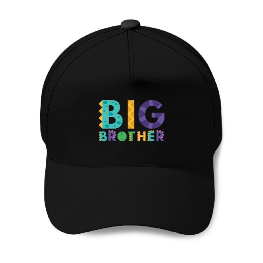 Big Brother Boy Dino Lover Baseball Caps