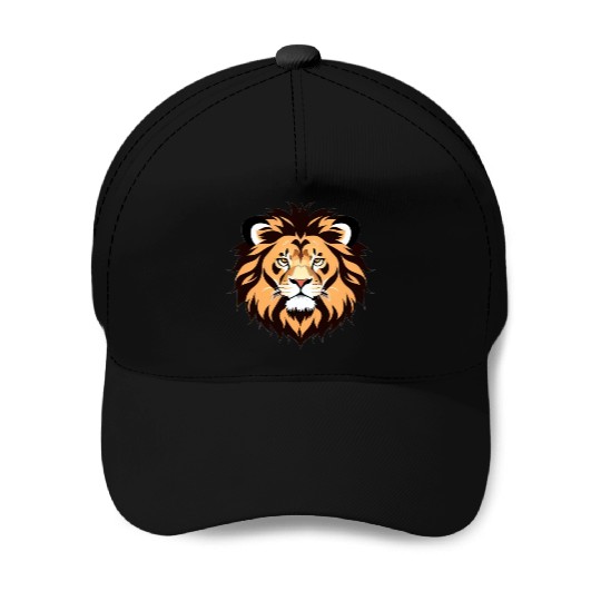 Royal Cartoon Lion - King of the Jungle 11 Baseball Caps