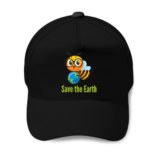 Save the Earth Baseball Caps
