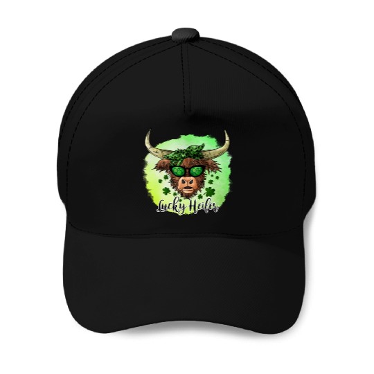 St Patricks Day Irish Lucky Heifer Cattle Farmer Baseball Caps