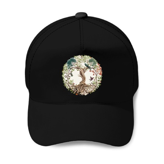 Tree of Life Baseball Caps
