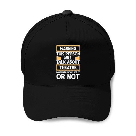 Theater Direction Drama Club Baseball Caps