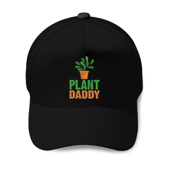 Plant Daddy Succulents Dad Funny for Landscapers Baseball Caps