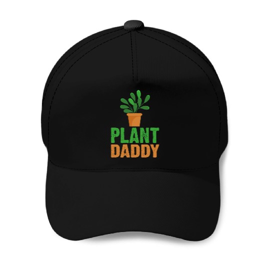 Plant Daddy Succulents Dad Funny for Landscapers Baseball Caps