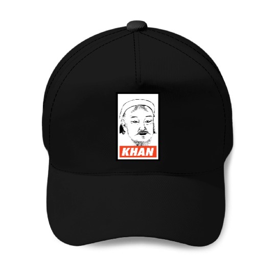 Genghis Khan Baseball Caps