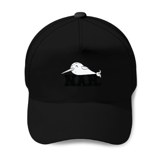 Procrastinating Narwhal Lover Aquatic Animals Baseball Caps