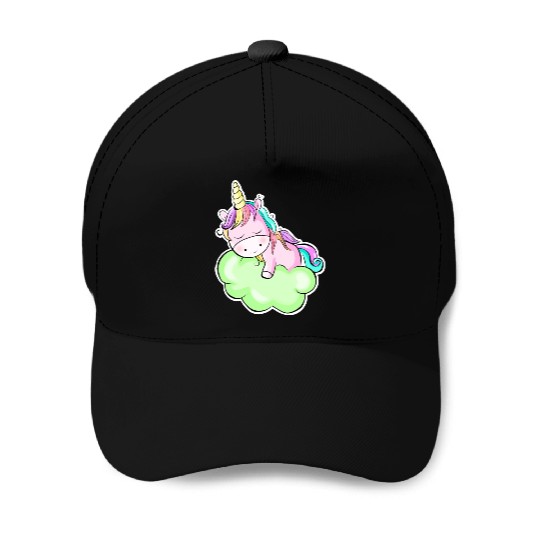 sleepy pony. Baseball Caps