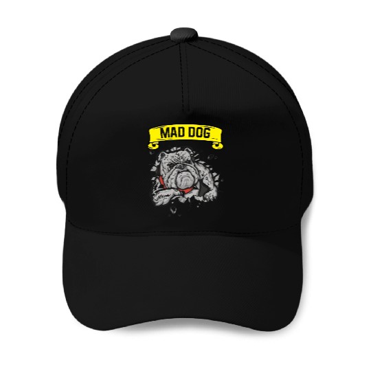 Mad Dog - Pitpull Lover Baseball Caps