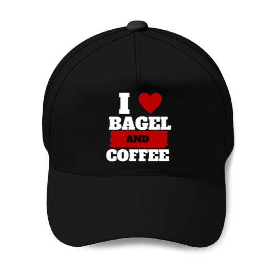 bagel and coffee, coffee meet bagel quotes gift Baseball Caps