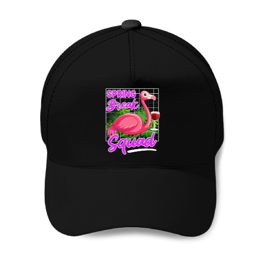 Spring Break Squad Summer Vacation Spring Break Baseball Caps