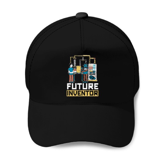 Future Inventor AI Artificial Intelligence Robot Baseball Caps