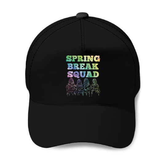 Spring Break Squad Summer Vacation Spring Break Baseball Caps