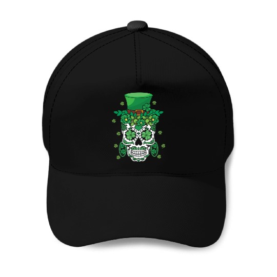 El Dia De Los Muertos Mardi Gras Costume Flower Baseball Caps