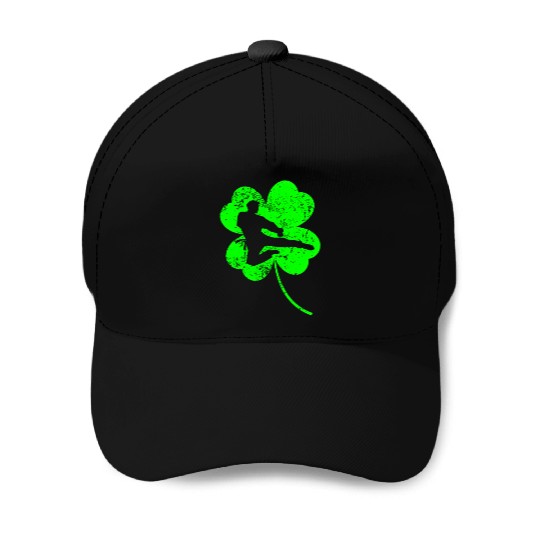 Taekwondo St. Patrick's day shamrock Baseball Caps