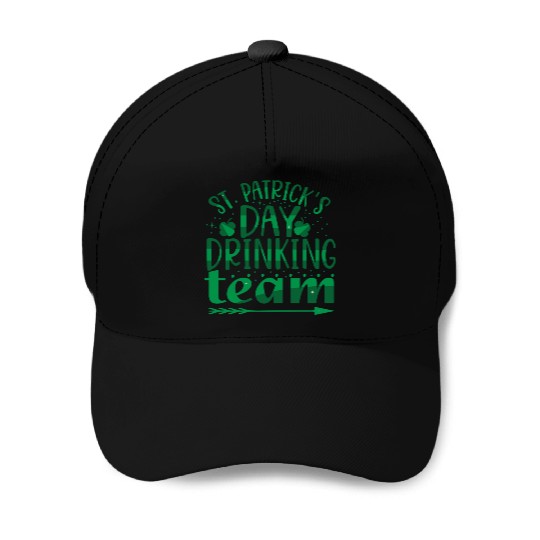 Patricks Day Drinking Team Baseball Caps