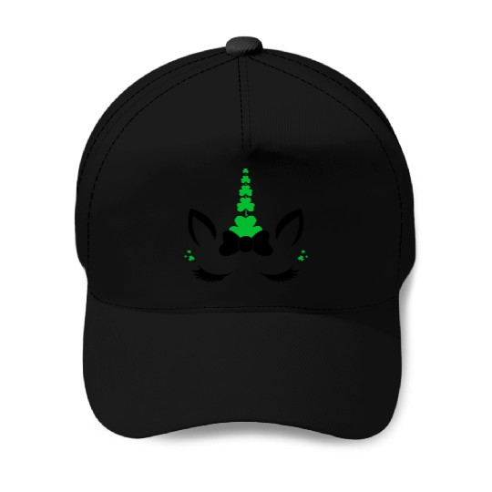 Vector Saint patrick s day unicorn design Baseball Caps