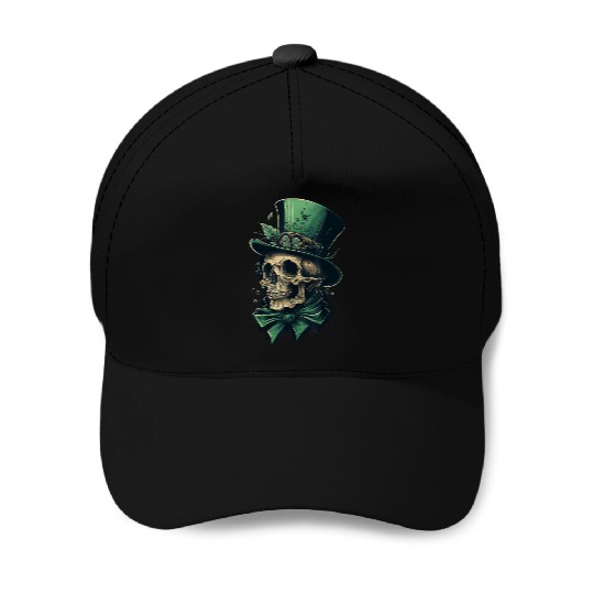 St Patrick s Lucky Irish Skull Baseball Caps