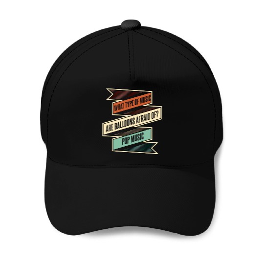 Music Teacher Funny Baseball Caps