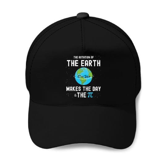 Earth day and Pi day gift for math teachers 2023 Baseball Caps