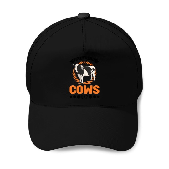 I Just Really Like Cows Cattle Breeder Cow Baseball Caps