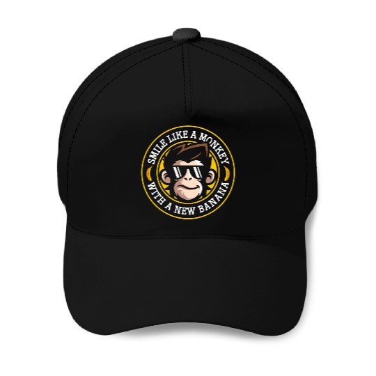 Banana Wilderness Baseball Caps