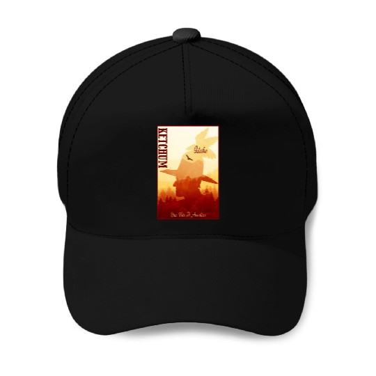 Ketchum Idaho wild west town Baseball Caps