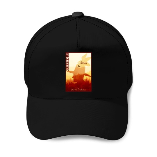 Breckenridge Colorado wild west town Baseball Caps
