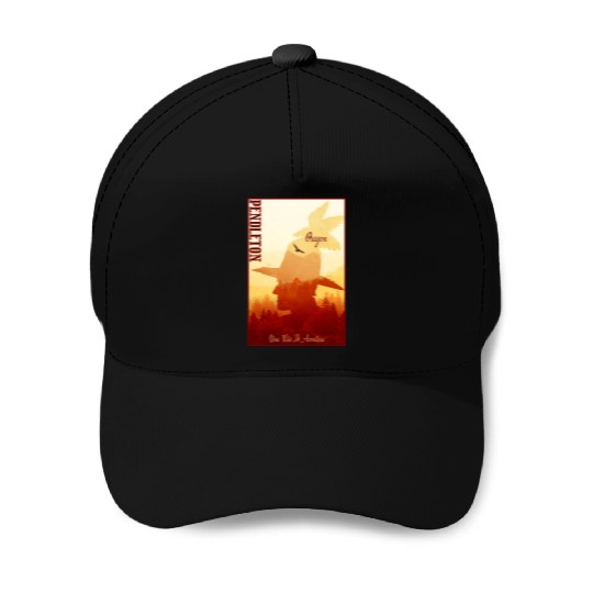 Pendleton Oregon wild west town Baseball Caps