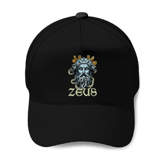 Greek God Zeus Greece Ancient Mythology Baseball Caps