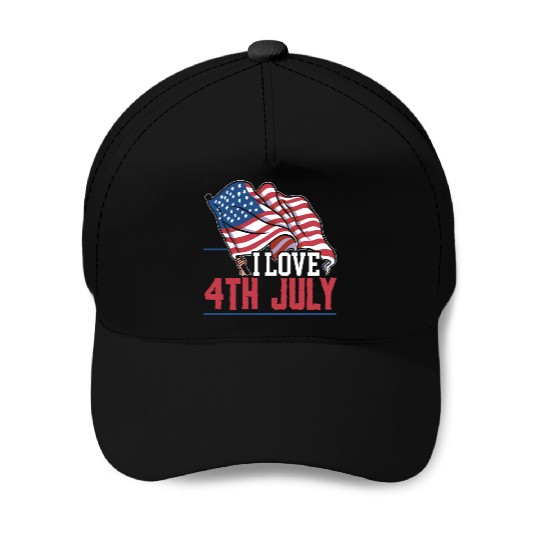 Patriotic America USA Flag 4th Of July American Baseball Caps