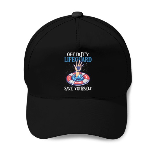Swimmer Scuba Diving Lifeguard Water Sport Baseball Caps