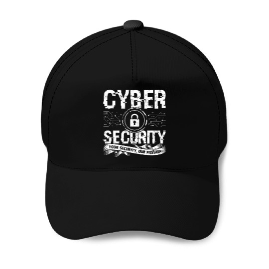 Cyber Security Cyber Hacker Analyst Programmer Baseball Caps