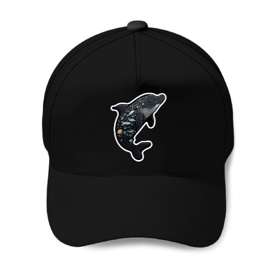 Dolphin Baseball Caps