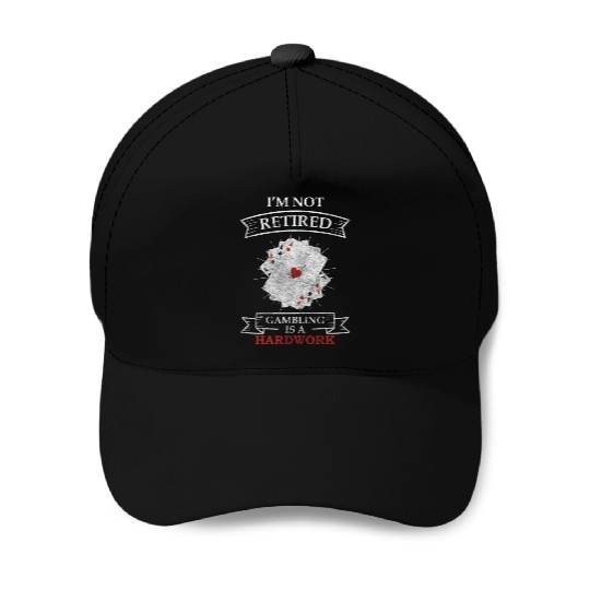 Casino Win Blackjack Game Baseball Caps