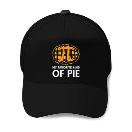Pi Day Pie Math Number Pi Symbol Food Baseball Caps